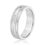 5mm-8mm Standard Weight Men's Gold Band