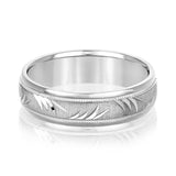 5mm-8mm Standard Weight Men's Gold Band