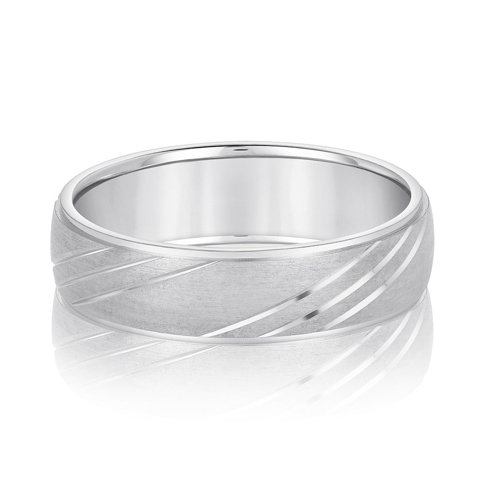 5mm-8mm Standard Weight Men's Gold Band