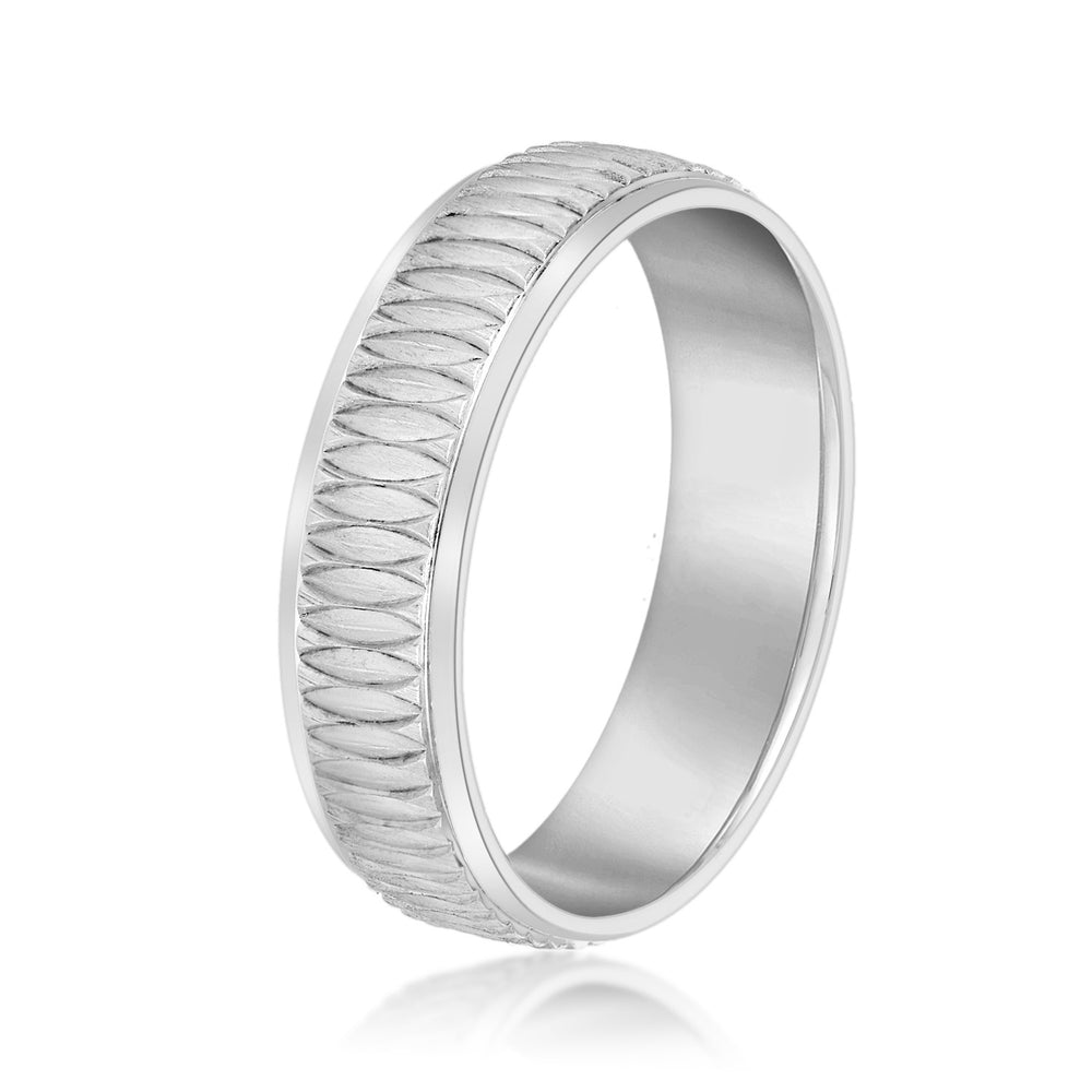 5mm-8mm Standard Weight Men's Gold Band