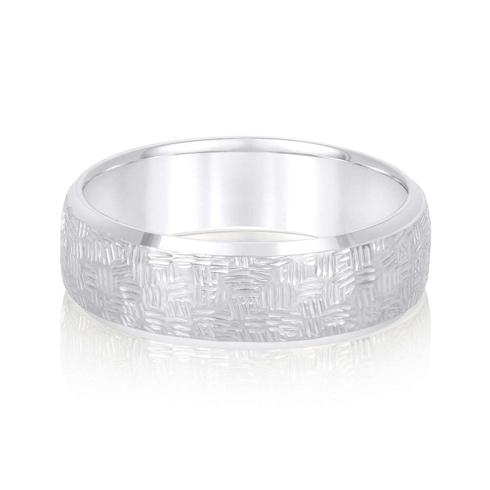 5mm-8mm Standard Weight Men's Gold Band