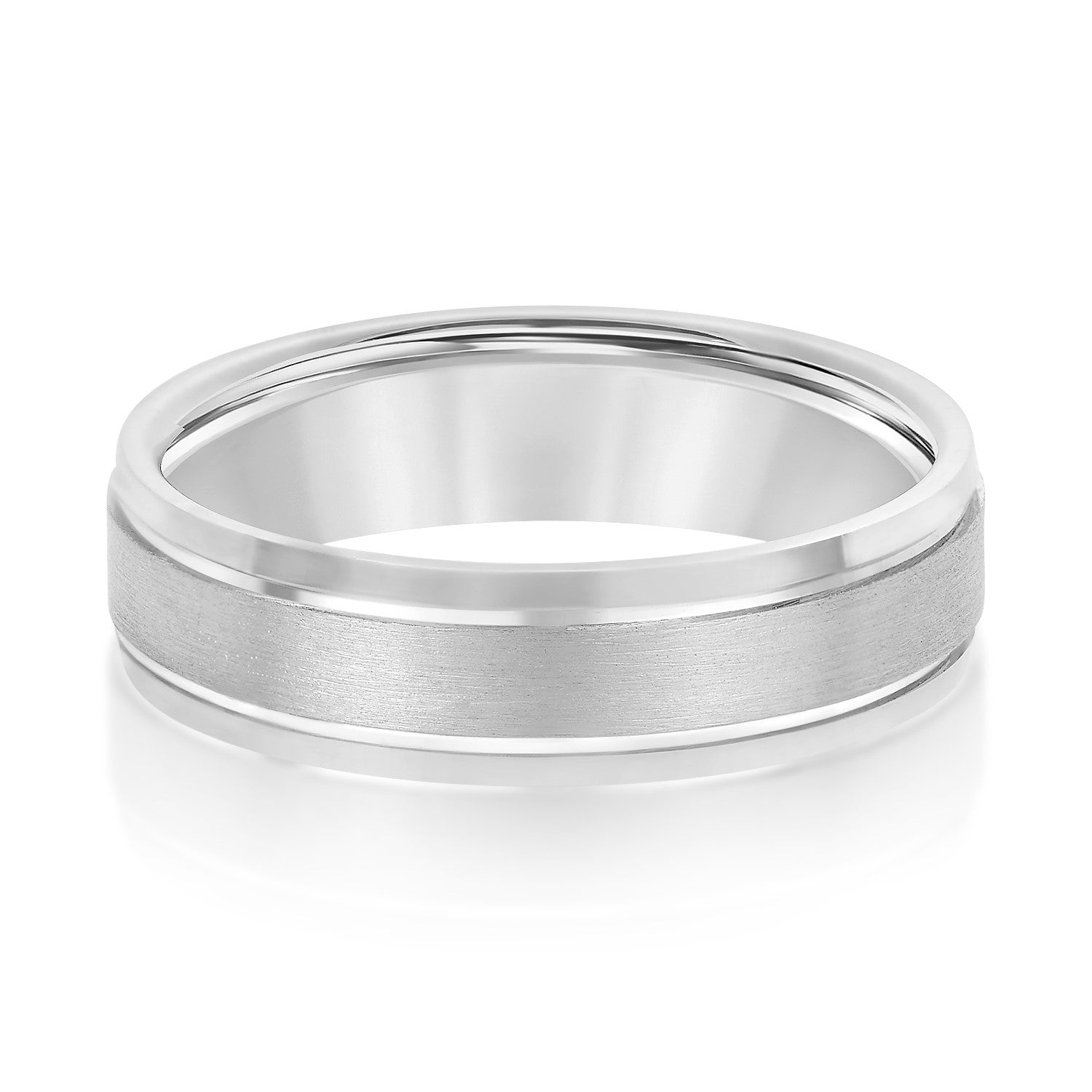 5mm-8mm Standard Weight Men's Gold Band