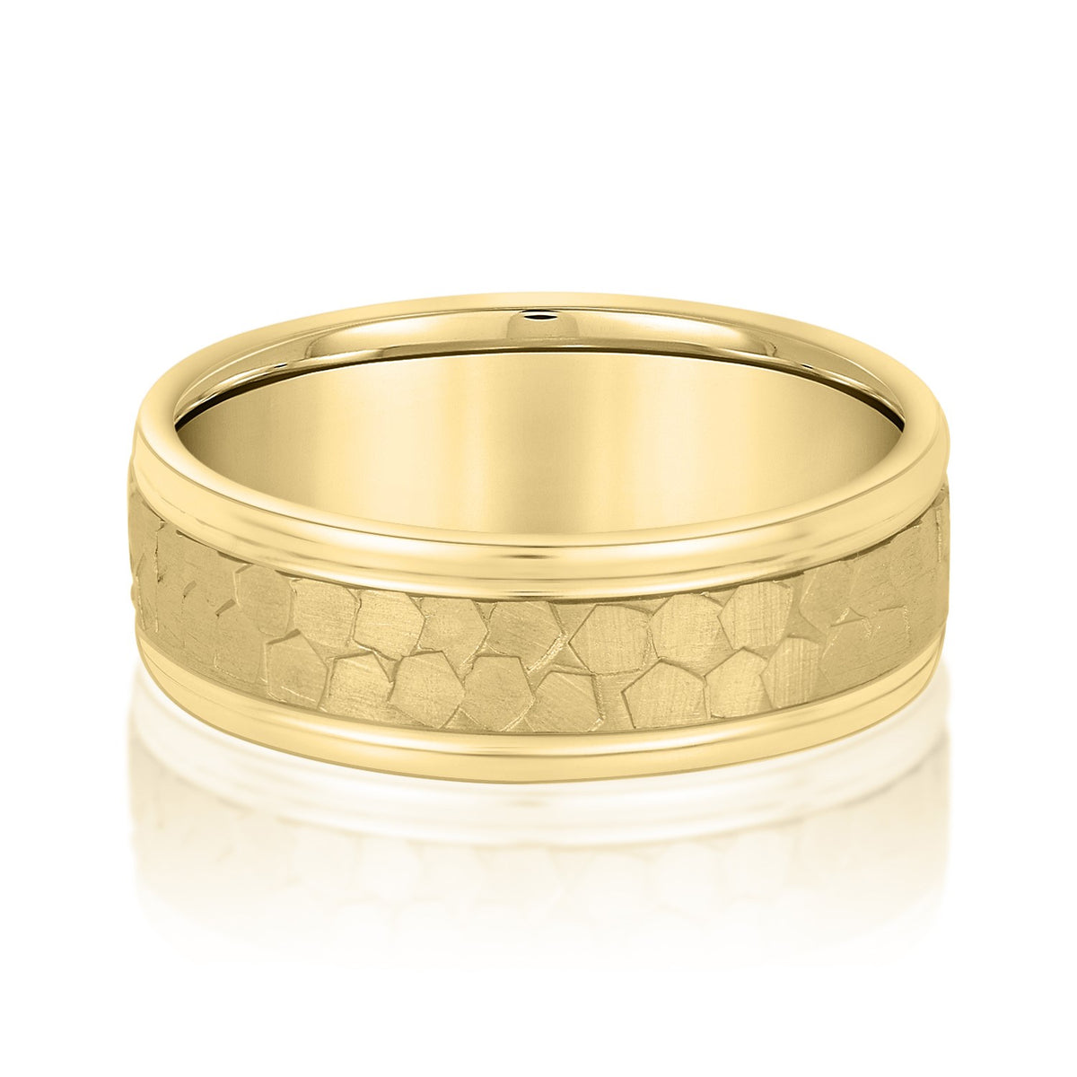 Bold Men's 5mm-8mm Classic Gold Band Minimal