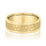 5mm-8mm Standard Weight Men's Gold Band