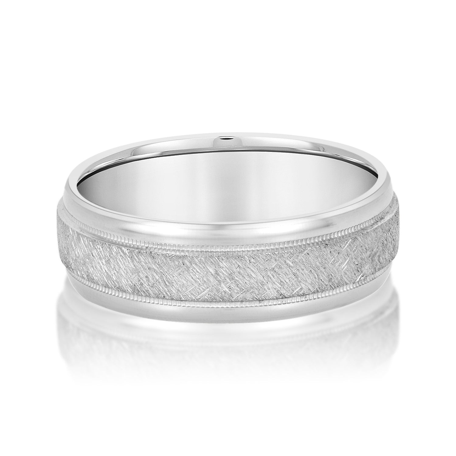 5mm-8mm Standard Weight Men's Gold Band