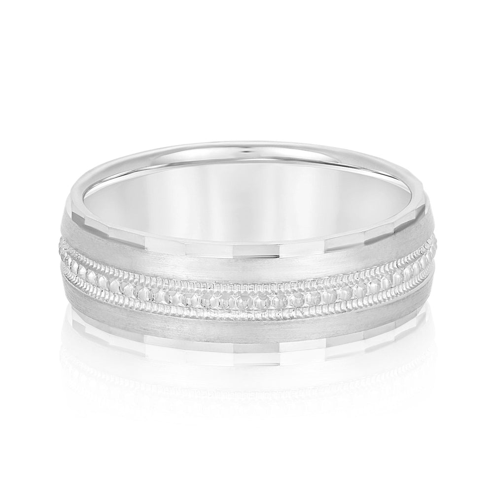 5mm-8mm Standard Weight Men's Gold Band