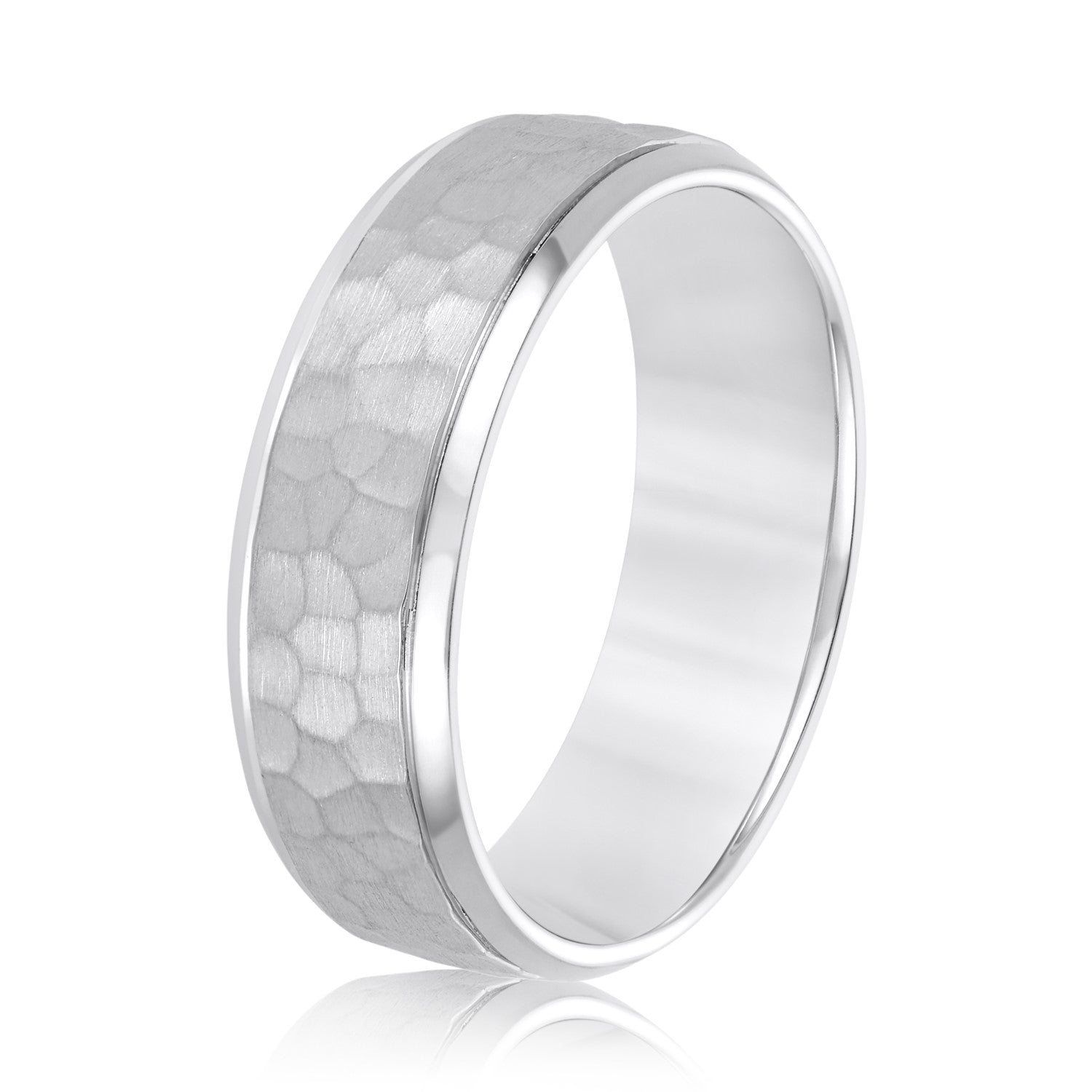 Slim Men's 5mm-8mm Classic Gold Band Artisan