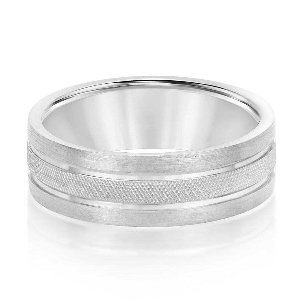 5mm-8mm Standard Weight Men's Gold Band