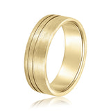 5mm-8mm Standard Weight Men's Gold Band