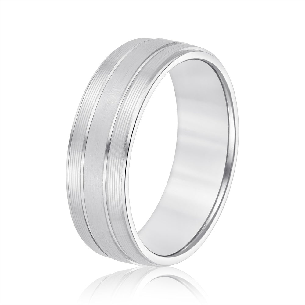 5mm-8mm Standard Weight Men's Gold Band