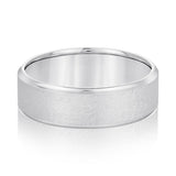 Bold Men's 5mm-8mm Carved Gold Band Balanced