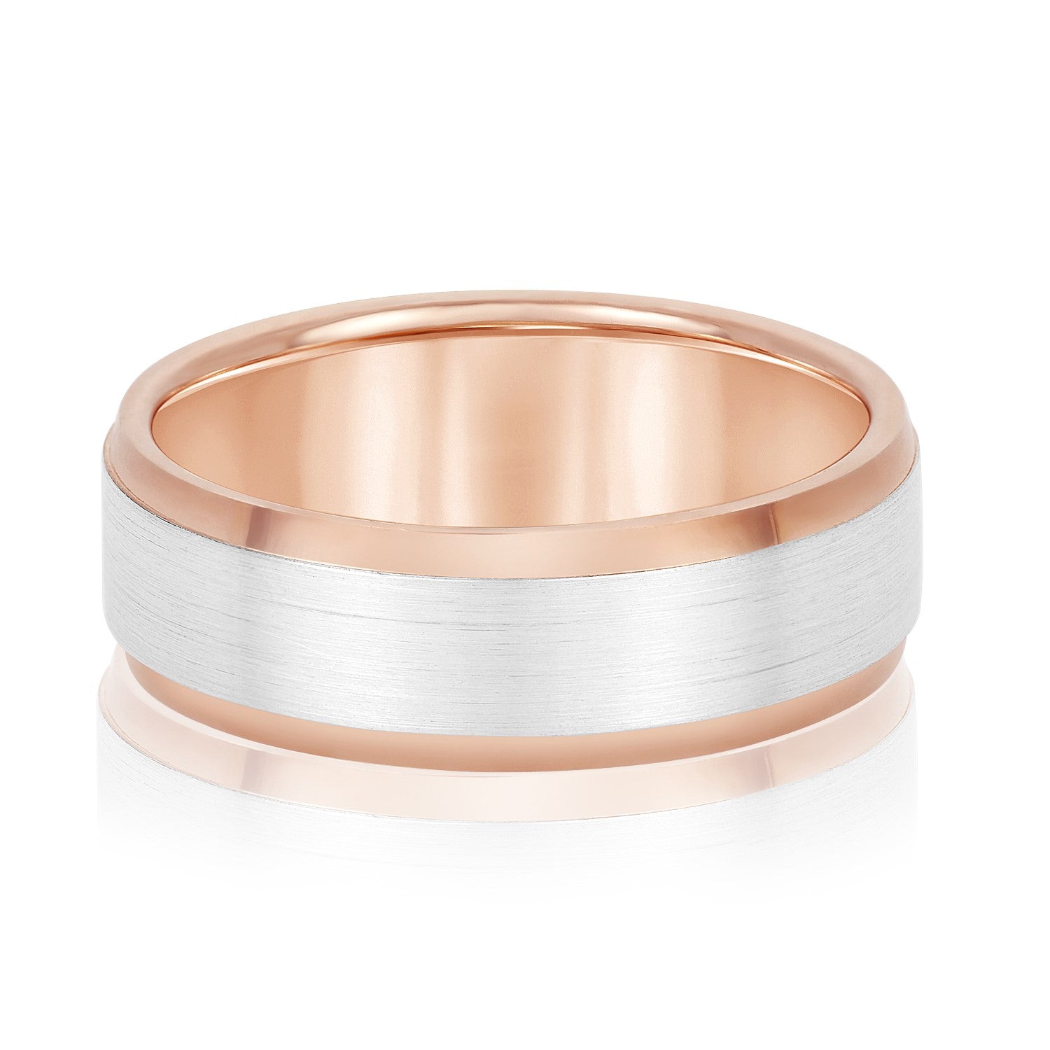 5mm-8mm Standard Weight Men's Gold Band