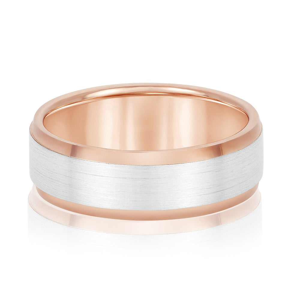 5mm-8mm Standard Weight Men's Gold Band