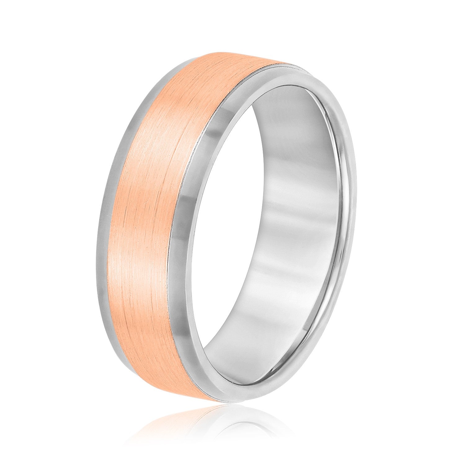 5mm-8mm Standard Weight Men's Gold Band