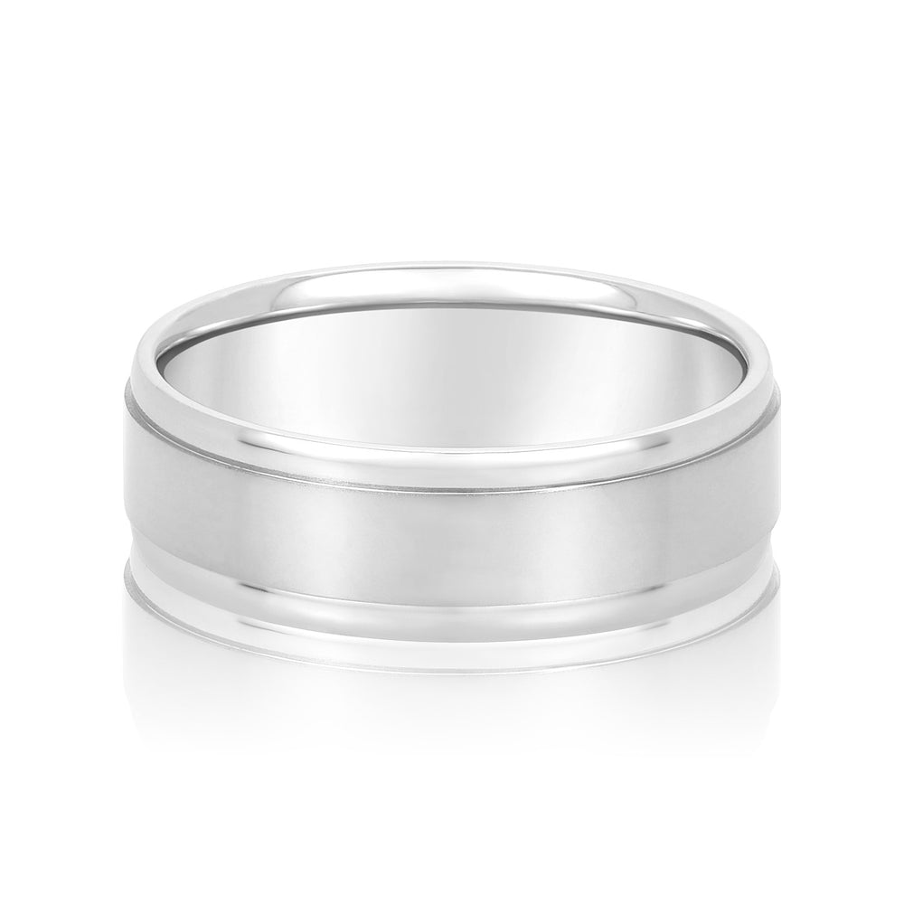 5mm-8mm Standard Weight Men's Gold Band