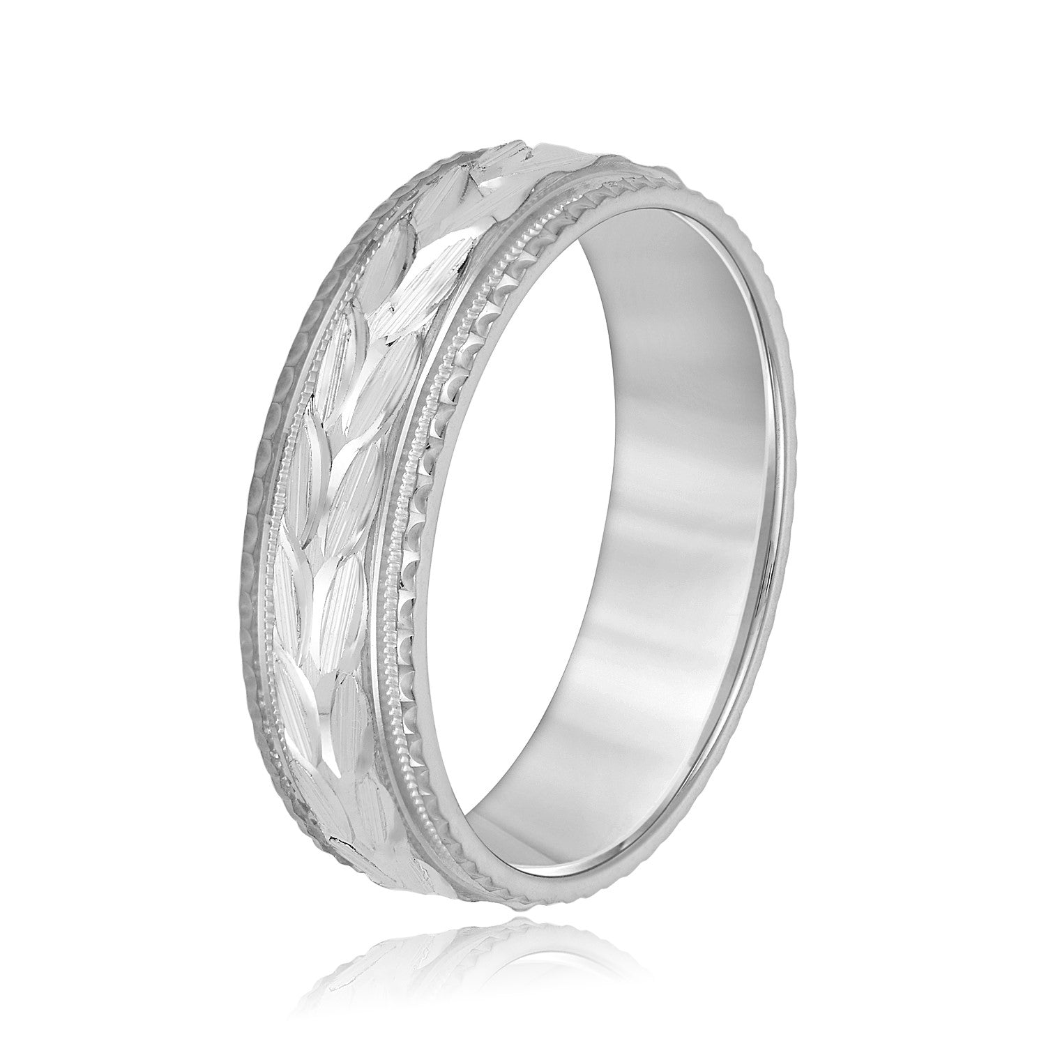 5mm-8mm Standard Weight Men's Gold Band