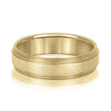 5mm-8mm Standard Weight Men's Gold Band