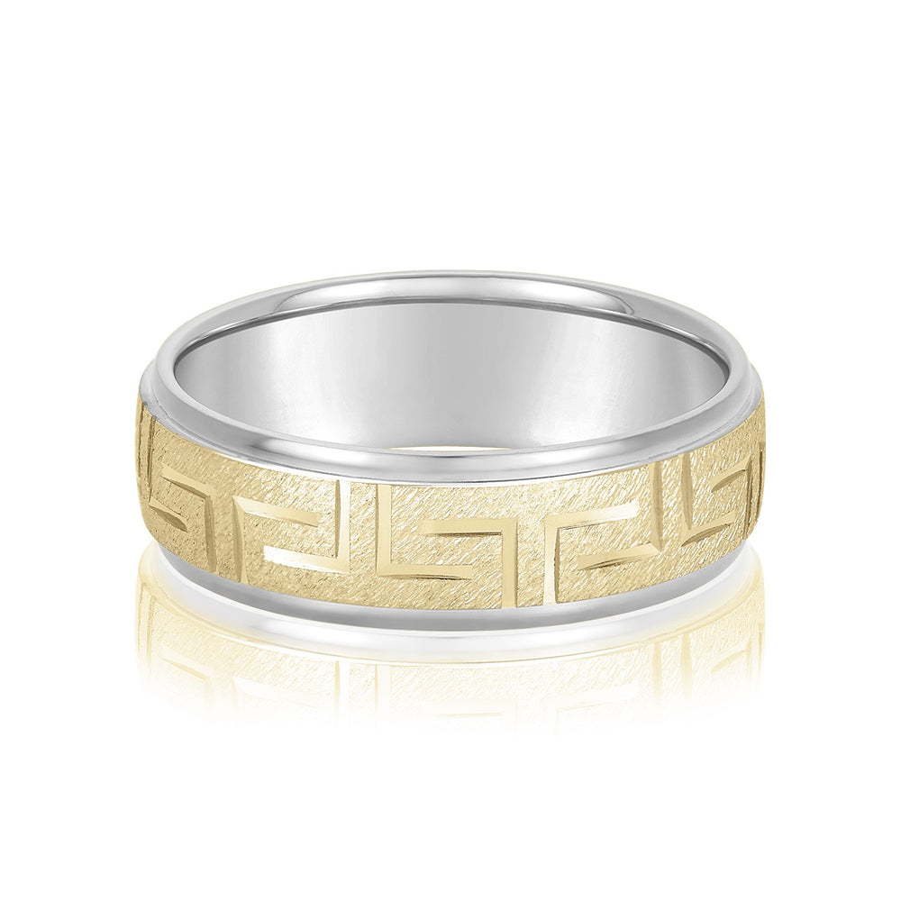 5mm-8mm Standard Weight Men's Gold Band