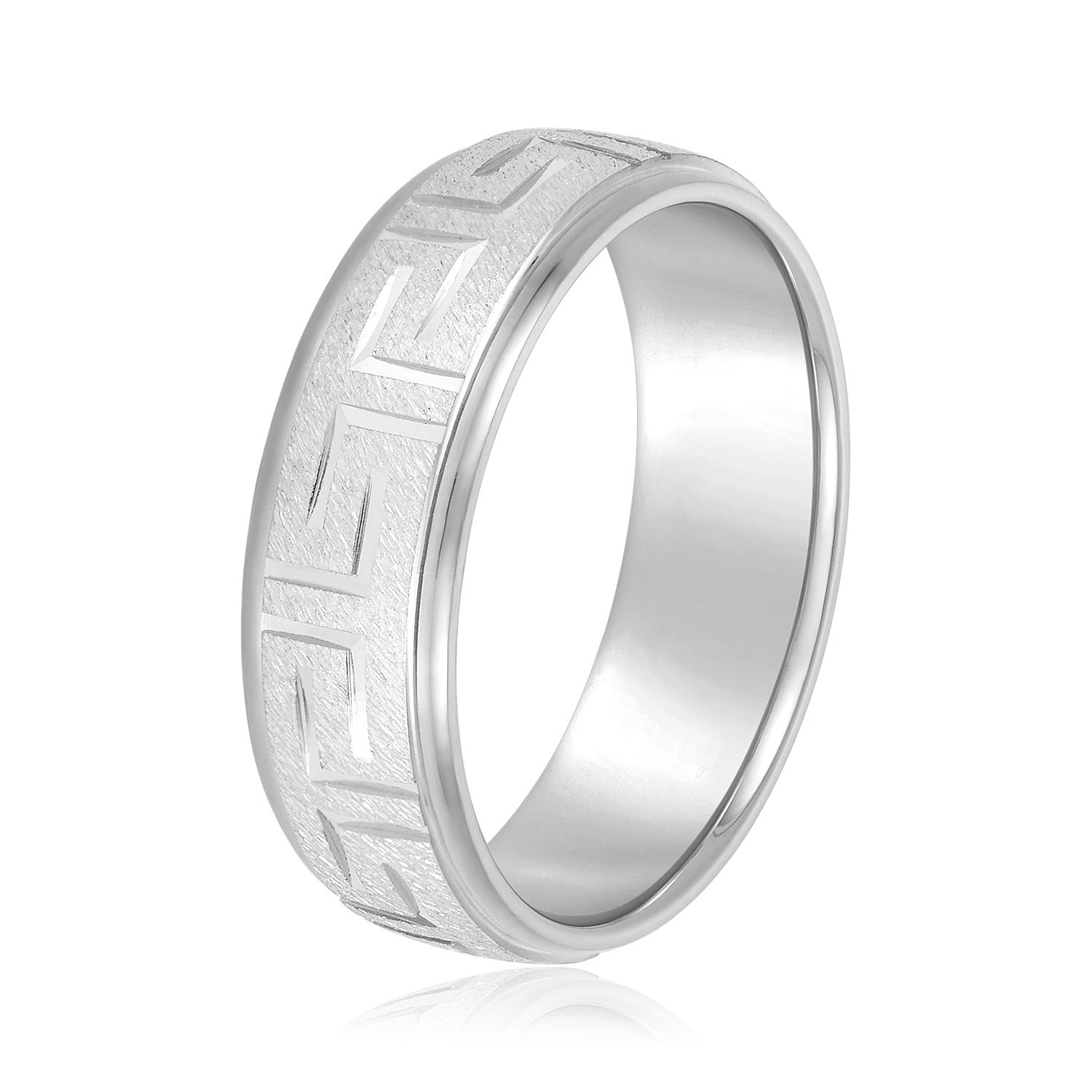 Bold Men's 5mm-8mm Classic Gold Band Smooth