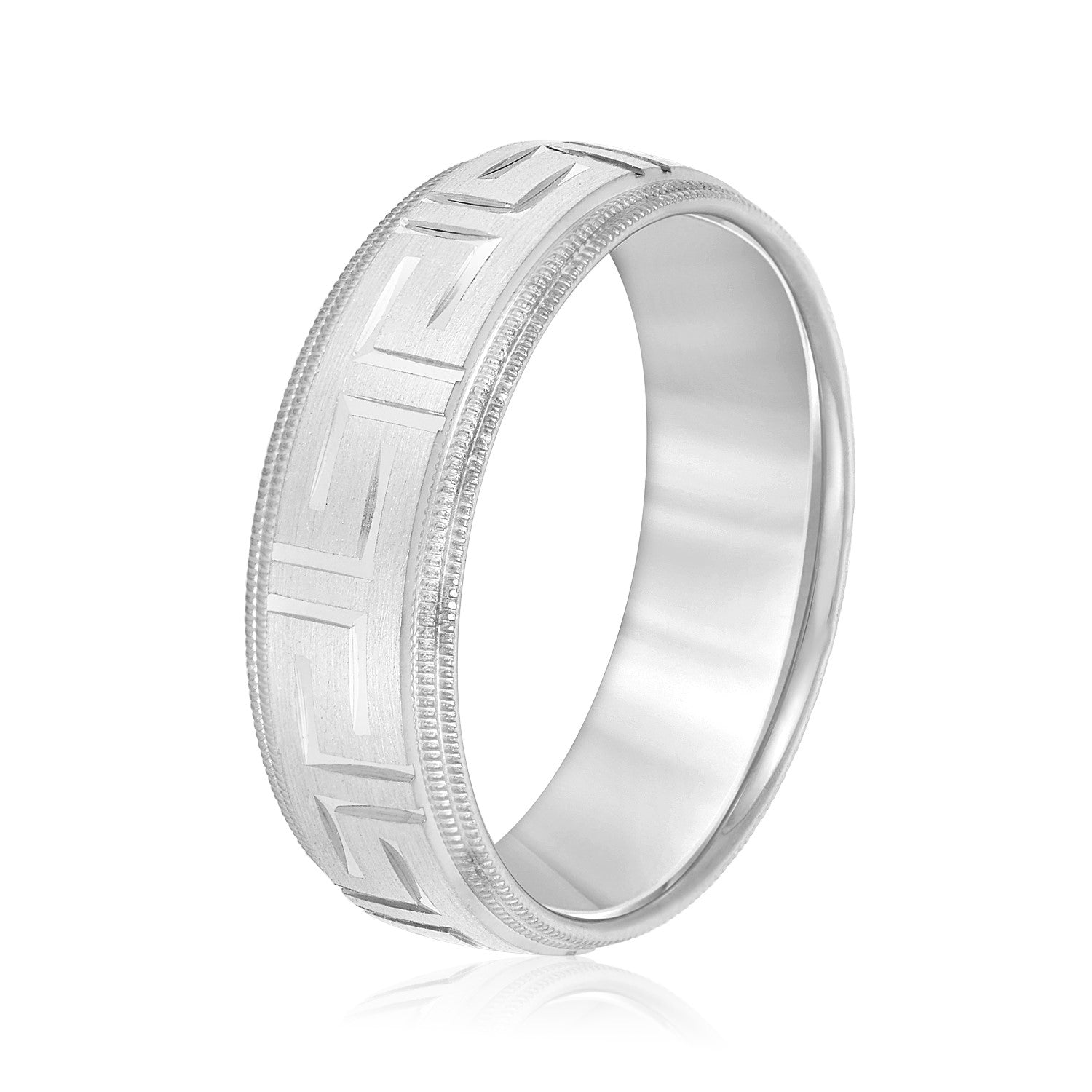 Bold Men's 5mm-8mm Classic Gold Band Secure