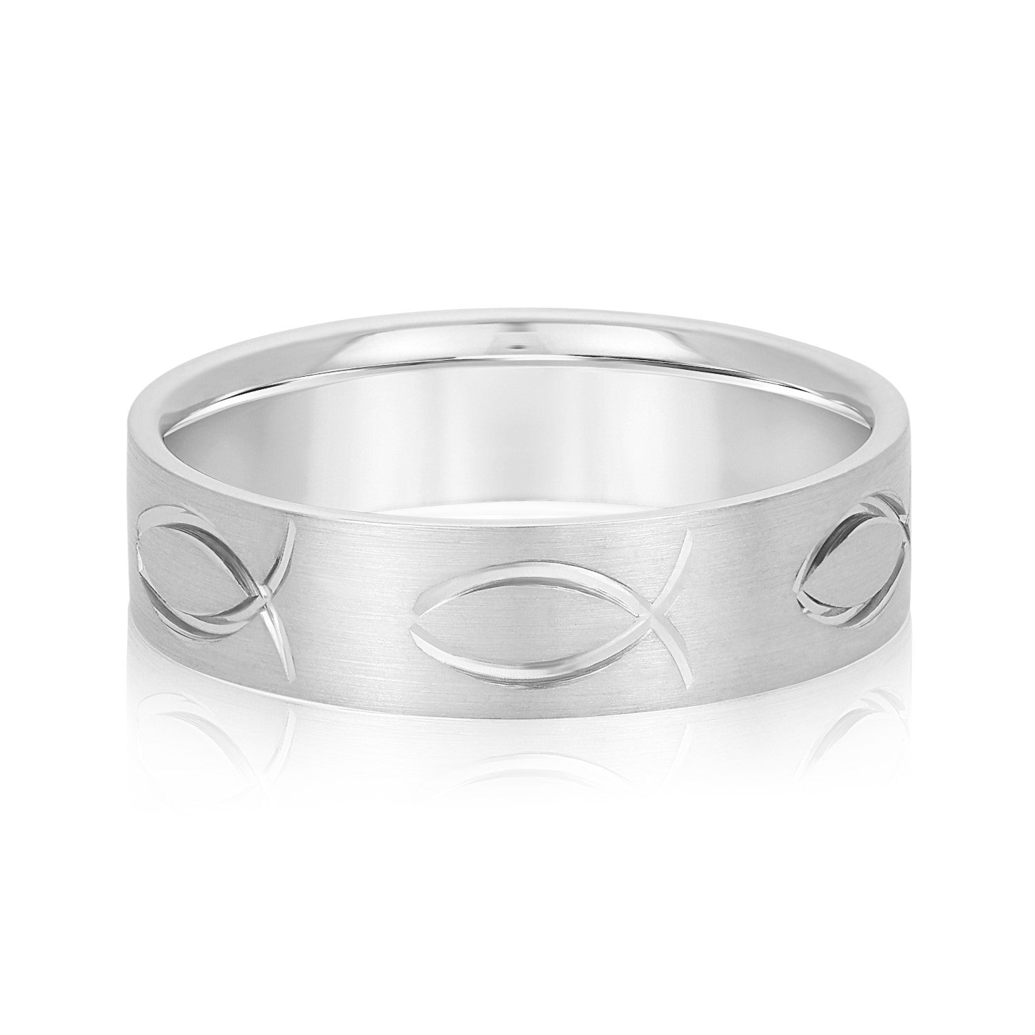 Slim Men's 5mm-8mm Classic Gold Band Clean