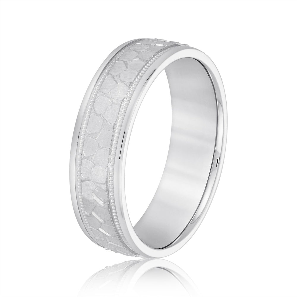 Slim Men's 5mm-8mm Classic Gold Band Bezel