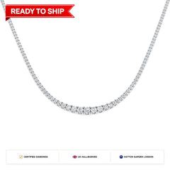 Lab grown diamond tennis bracelet