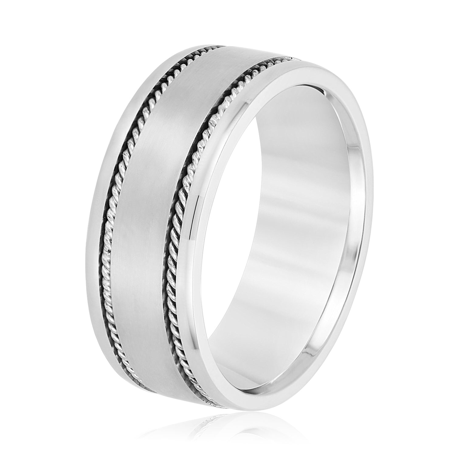 8mm Heavy Weight Men's Gold Band
