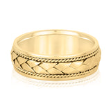 7mm Heavy Weight Men's Gold Band