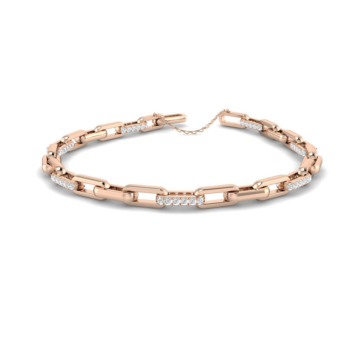 Close Up Natural Pave Diamond Bracelet