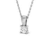 Agave Solitaire Diamond  Pendant 0.1ct to 1ct Gold (Without Chain )