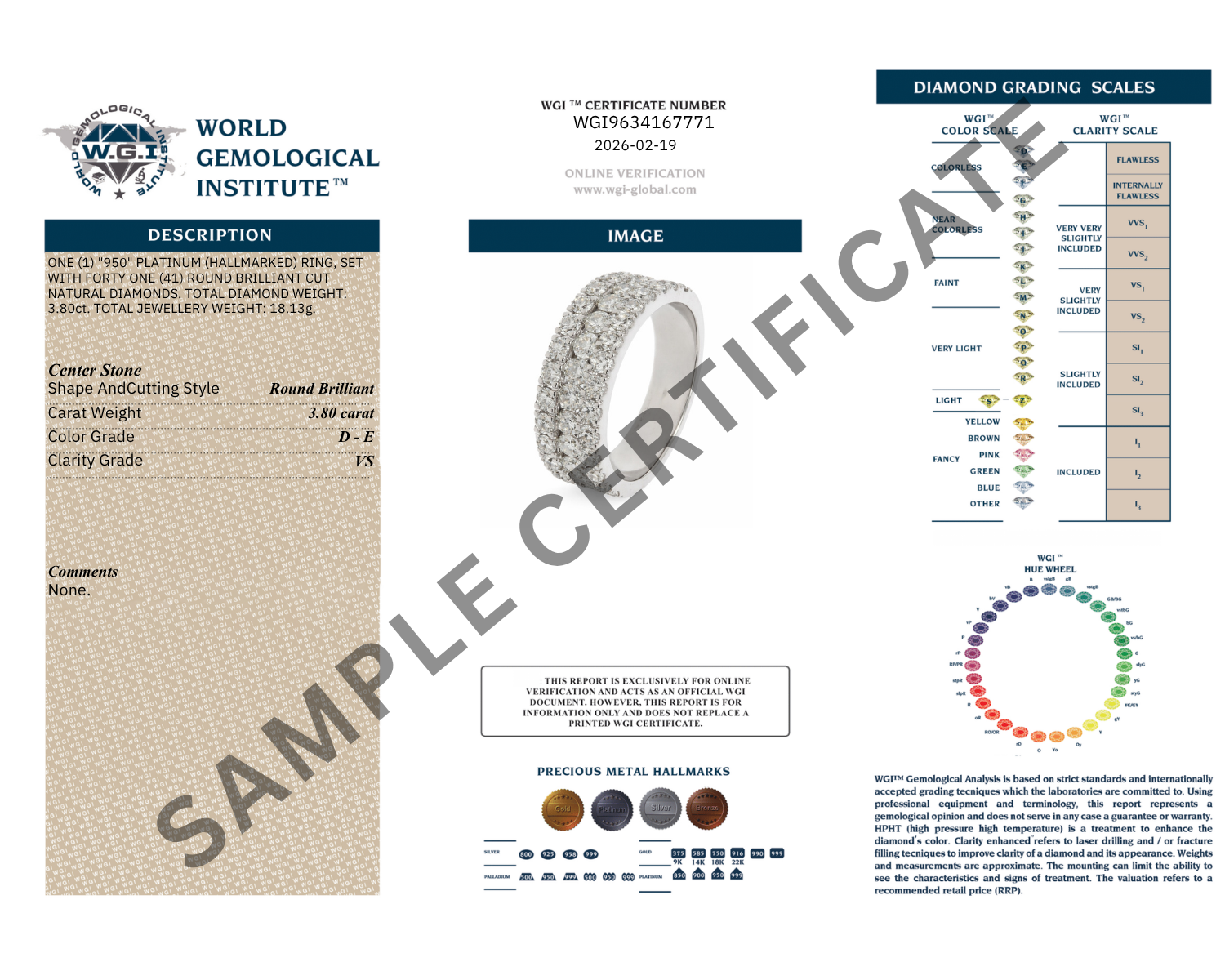 "WGI CERTIFICATE"