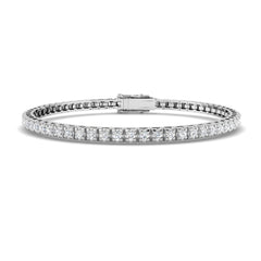 1.6ct Natural Diamond Bracelet in 18K White Gold