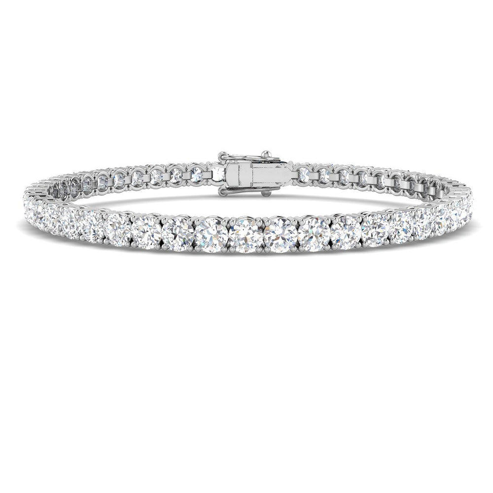 Lab grown diamond tennis bracelet