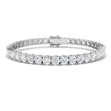 13.68ct Diamond Bracelet in 9K White Gold