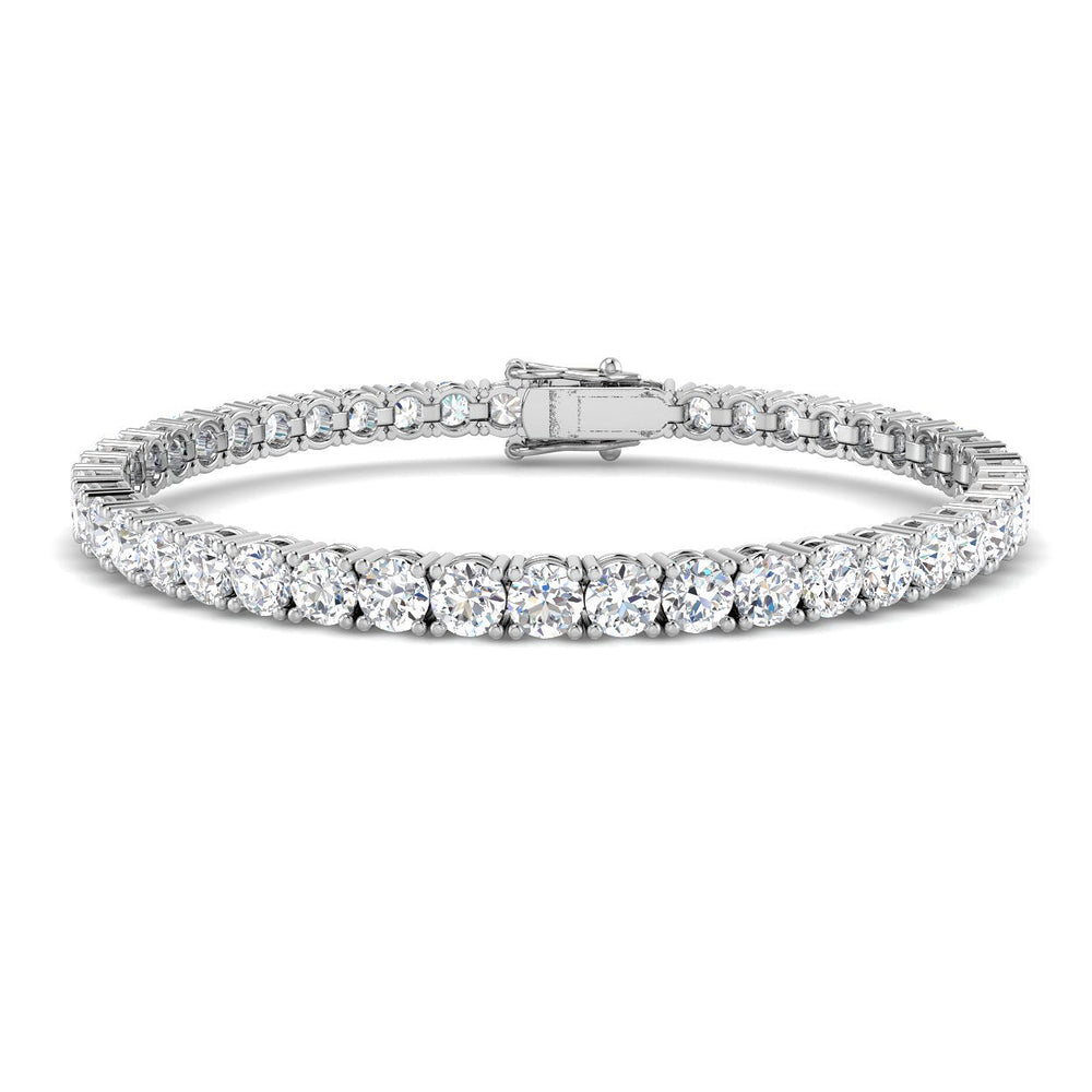 10.7ct Diamond Bracelet in 9K White Gold