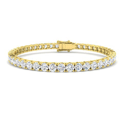 10.80ct Diamond Bracelet in 9K Yellow Gold