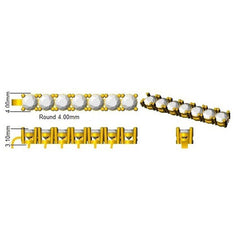 Diamond Bracelet in 9K White Gold