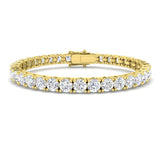 17.42ct Lab Grown Diamond Bracelet in 9K Yellow Gold