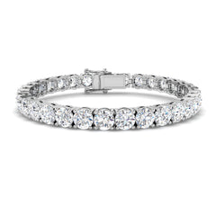 22.54ct Lab Grown Diamond Bracelet in 9K White Gold