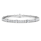 5.39ct Lab Grown Diamond Bracelet in 9K White Gold