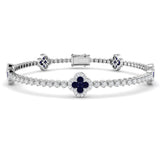 2.73ct Natural Diamond Bracelet in 18K White Gold