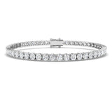 6.99ct Lab Grown Diamond Bracelet in 9K White Gold