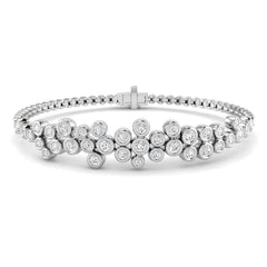 1.48ct Diamond Bracelet in 9K White Gold