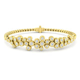 1.48ct Diamond Bracelet in 9K Yellow Gold