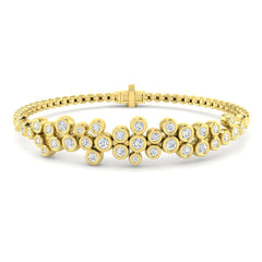 1.48ct Diamond Bracelet in 9K Yellow Gold