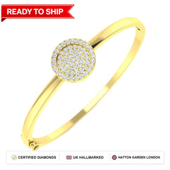 Lab grown diamond tennis bracelet