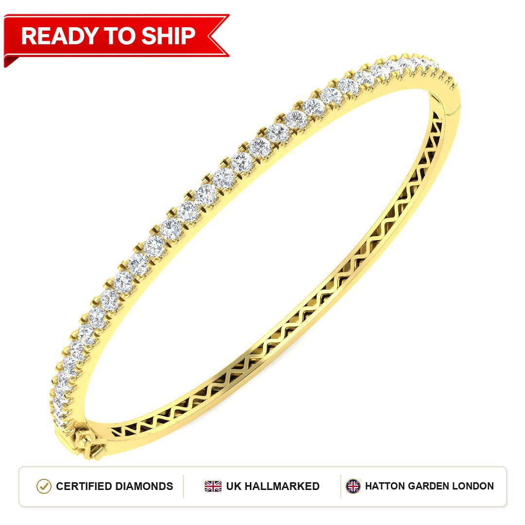 Lab grown diamond tennis bracelet