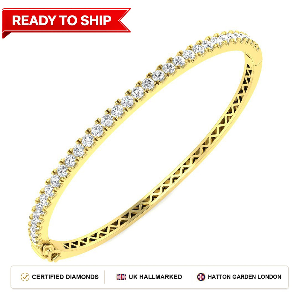 Lab grown diamond tennis bracelet