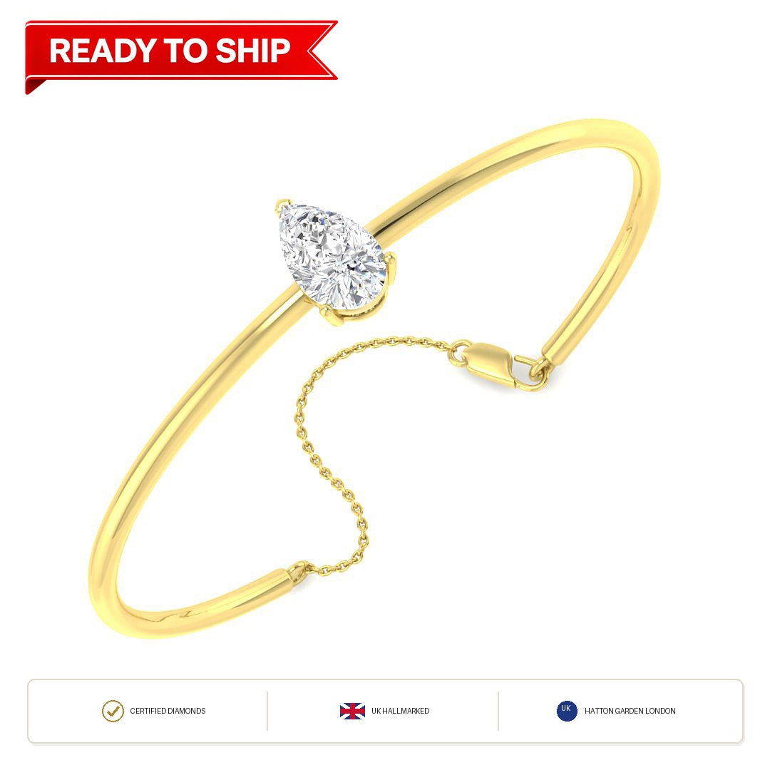 Lab grown diamond tennis bracelet